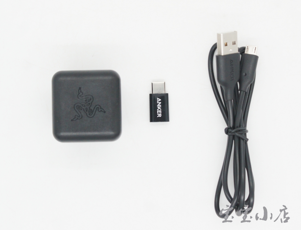 雷蛇5V 2A 10瓦手机USB充电器KS048497 Razer USB A Wall Power Adapter可到5V3A 移动电源充电头USB-C 充电器 可充蓝牙鼠标键盘耳机