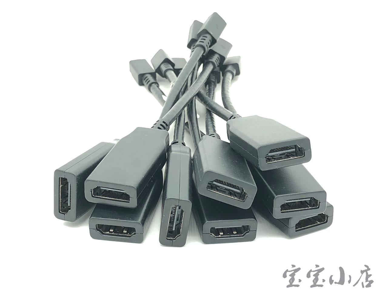 联想Lenovo 4K雷电2迷你DP to HDMI mini dp转HDMI电视转换线0B47089 Mini DisplayPort to HDMI Adapter