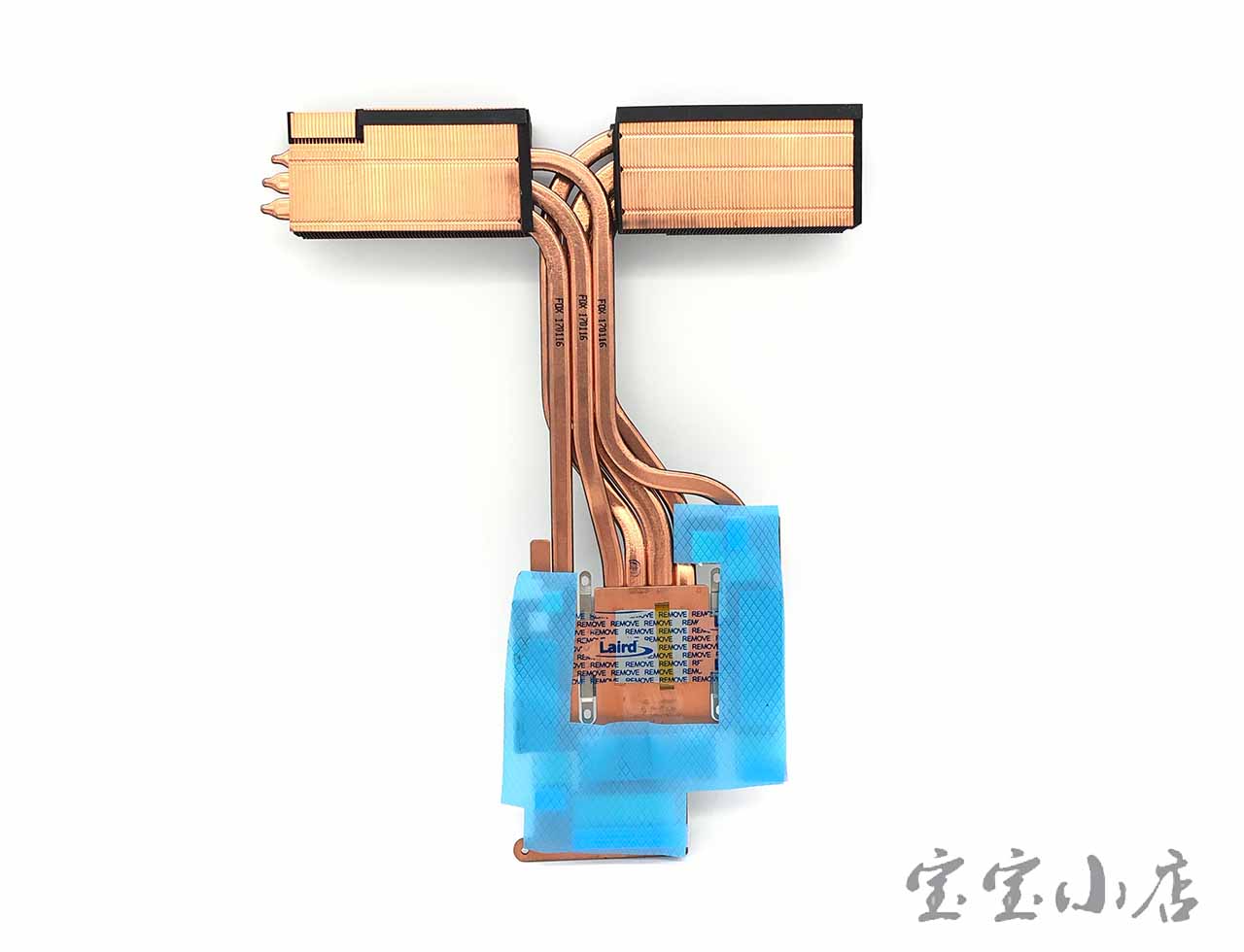 蓝天CLEVO P870x DM2 DM3 KM TM-G 散热模组 铜管 6-31-P872N-401 CPU Cooling Heatsink VGA Heatsink Module for CLEVO N17E-G3