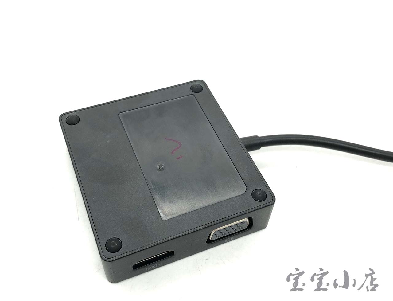 ThinkPad Type-C旅行便携移动扩展坞 USB VGA HDMI RJ45网口4X90M60793扩展器 X1 YOGA X280 X390 T480 T490