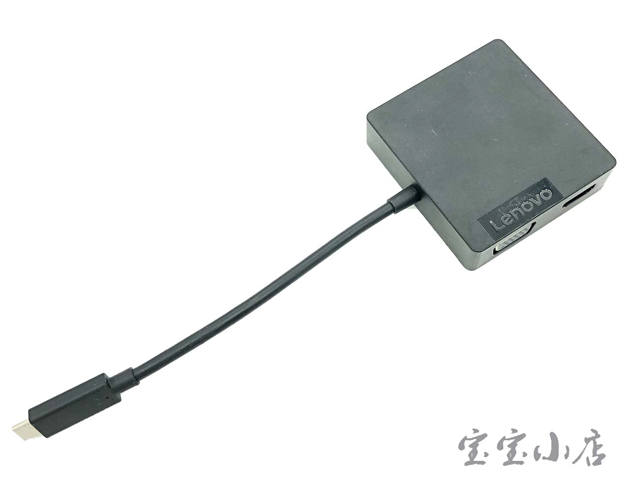 ThinkPad Type-C旅行便携移动扩展坞 USB VGA HDMI RJ45网口4X90M60793扩展器 X1 YOGA X280 X390 T480 T490