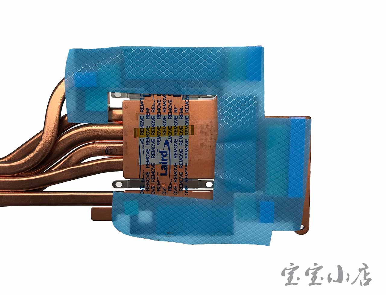 蓝天CLEVO P870x DM2 DM3 KM TM-G 散热模组 铜管 6-31-P872N-401 CPU Cooling Heatsink VGA Heatsink Module for CLEVO N17E-G3