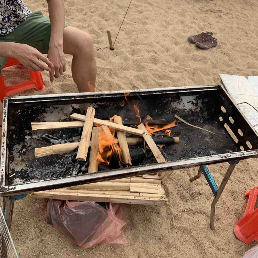 五一小记 清远伦洲岛 露营 烧烤 沙滩摩托 下河摸螺